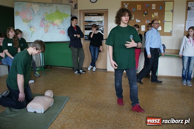 Zdjęcie w galerii na portalu naszraciborz.pl: W Gimnazjum nr 1 odbyły się Dni Otwarte wiadomości z regionu