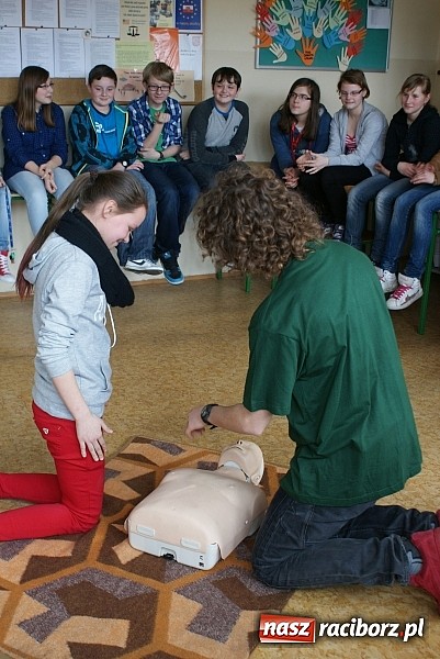 Zdjęcie w galerii na portalu naszraciborz.pl: W Gimnazjum nr 1 odbyły się Dni Otwarte wiadomości z regionu