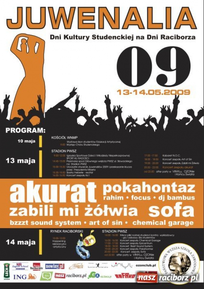 Zdjęcie w galerii na portalu naszraciborz.pl: Majowo-czerwcowy niezbędnik imprezowy  wiadomości z regionu