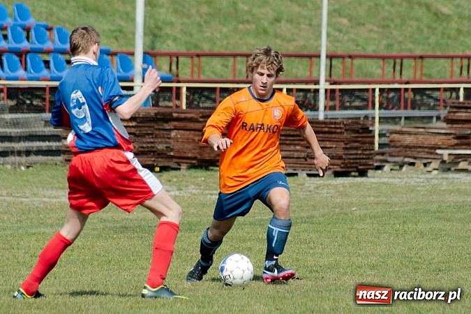 Zdjęcie w galerii na portalu naszraciborz.pl: Juniorzy młodsi: Okienko Dawida Monety dało zwycięstwo Rafako wiadomości z regionu