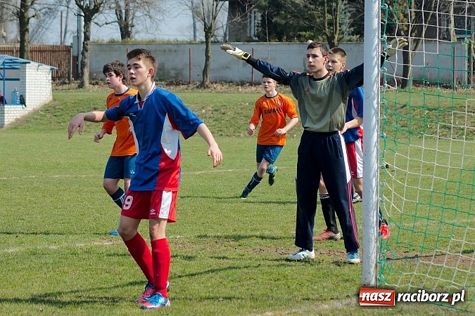 Zdjęcie w galerii na portalu naszraciborz.pl: Juniorzy młodsi: Okienko Dawida Monety dało zwycięstwo Rafako wiadomości z regionu