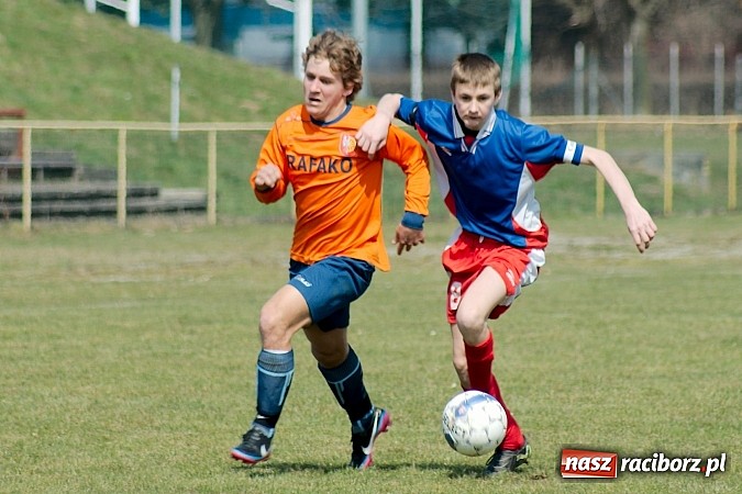 Zdjęcie w galerii na portalu naszraciborz.pl: Juniorzy młodsi: Okienko Dawida Monety dało zwycięstwo Rafako wiadomości z regionu