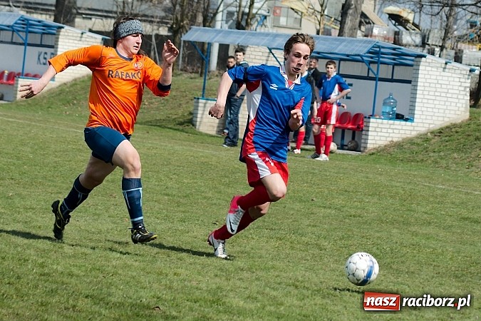 Zdjęcie w galerii na portalu naszraciborz.pl: Juniorzy młodsi: Okienko Dawida Monety dało zwycięstwo Rafako wiadomości z regionu