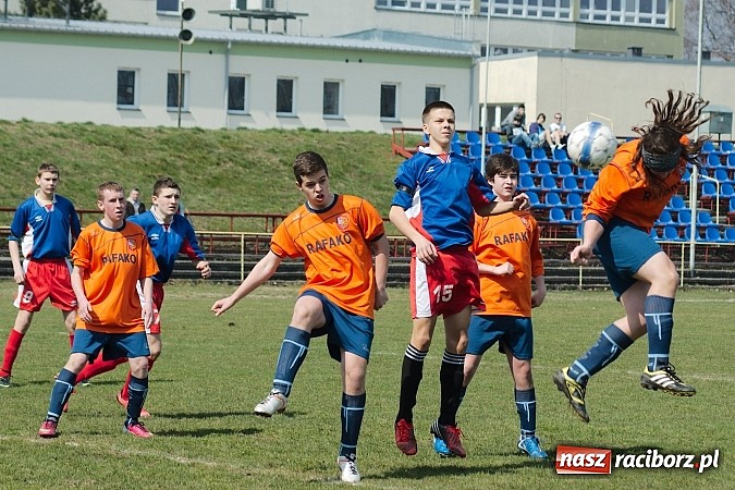 Zdjęcie w galerii na portalu naszraciborz.pl: Juniorzy młodsi: Okienko Dawida Monety dało zwycięstwo Rafako wiadomości z regionu