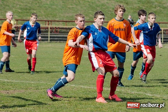 Zdjęcie w galerii na portalu naszraciborz.pl: Juniorzy młodsi: Okienko Dawida Monety dało zwycięstwo Rafako wiadomości z regionu