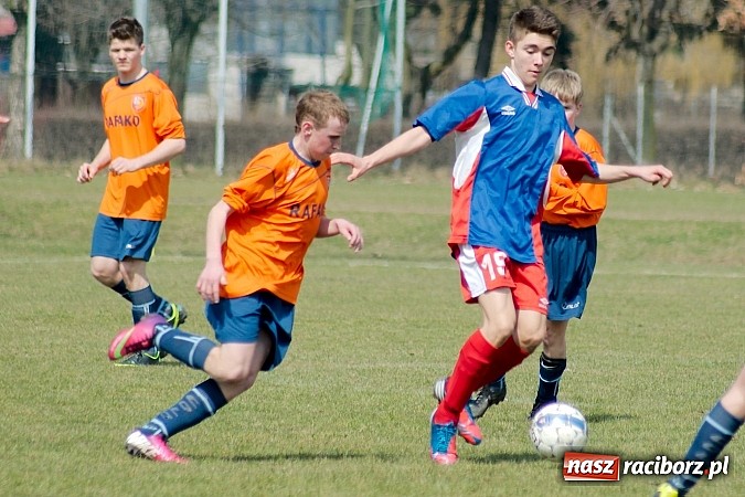 Zdjęcie w galerii na portalu naszraciborz.pl: Juniorzy młodsi: Okienko Dawida Monety dało zwycięstwo Rafako wiadomości z regionu