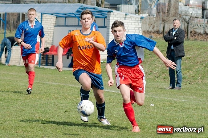 Zdjęcie w galerii na portalu naszraciborz.pl: Juniorzy młodsi: Okienko Dawida Monety dało zwycięstwo Rafako wiadomości z regionu