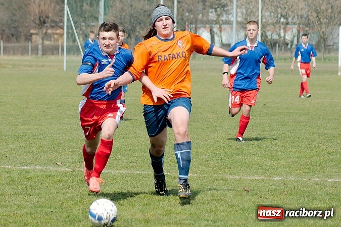 Zdjęcie w galerii na portalu naszraciborz.pl: Juniorzy młodsi: Okienko Dawida Monety dało zwycięstwo Rafako wiadomości z regionu