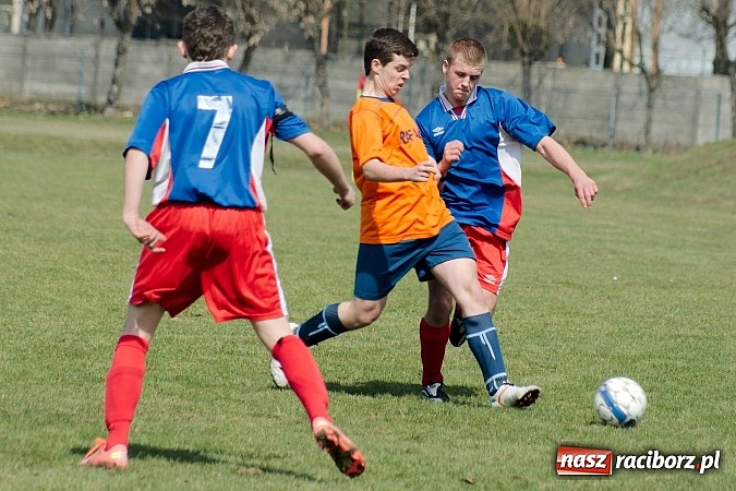 Zdjęcie w galerii na portalu naszraciborz.pl: Juniorzy młodsi: Okienko Dawida Monety dało zwycięstwo Rafako wiadomości z regionu