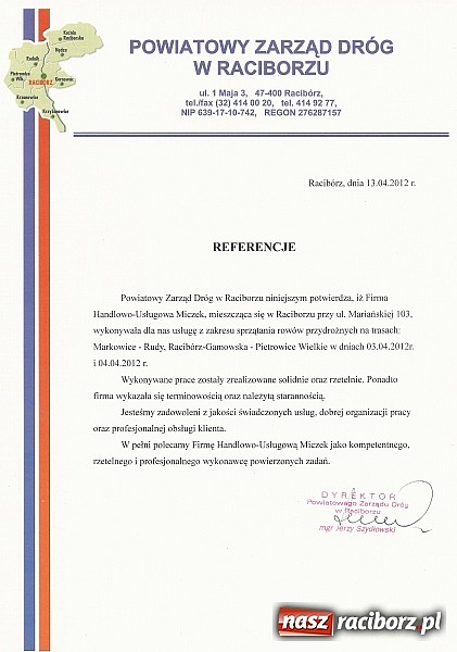 Zdjęcie w galerii na portalu naszraciborz.pl: Grupa Miczek – Dla Ludzi. Dla Biznesu wiadomości z regionu