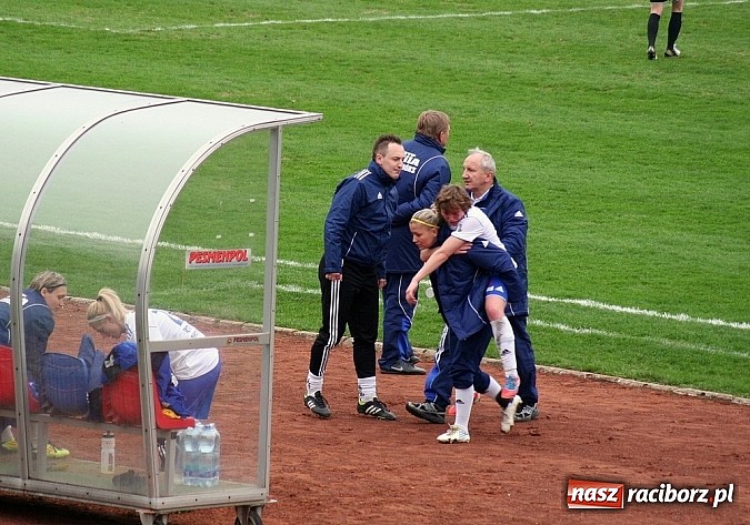 Zdjęcie w galerii na portalu naszraciborz.pl: Unitki rozgromiły piłkarki Górnika Łęczna wiadomości z regionu