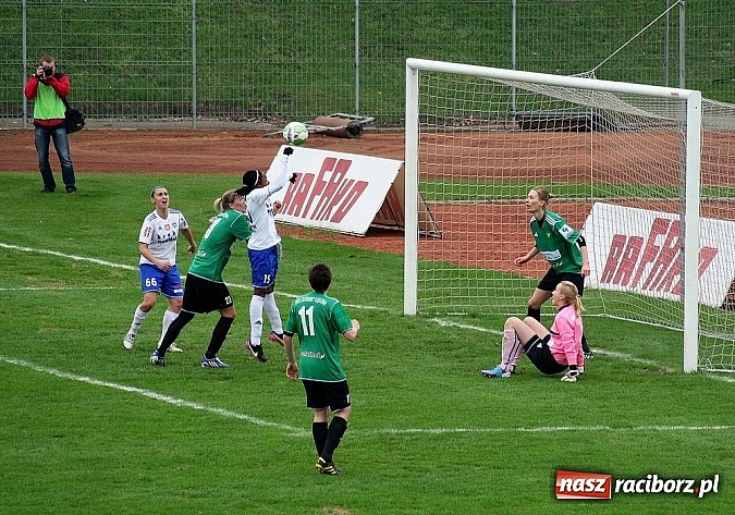 Zdjęcie w galerii na portalu naszraciborz.pl: Unitki rozgromiły piłkarki Górnika Łęczna wiadomości z regionu
