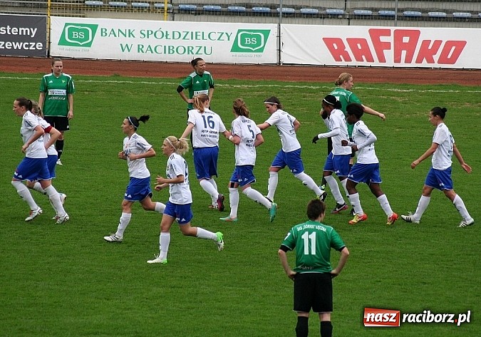 Zdjęcie w galerii na portalu naszraciborz.pl: Unitki rozgromiły piłkarki Górnika Łęczna wiadomości z regionu