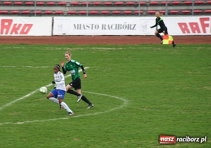 Zdjęcie w galerii na portalu naszraciborz.pl: Unitki rozgromiły piłkarki Górnika Łęczna wiadomości z regionu
