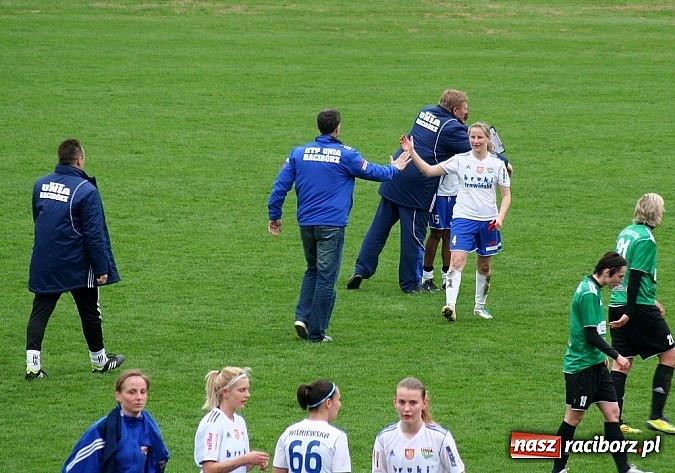 Zdjęcie w galerii na portalu naszraciborz.pl: Unitki rozgromiły piłkarki Górnika Łęczna wiadomości z regionu