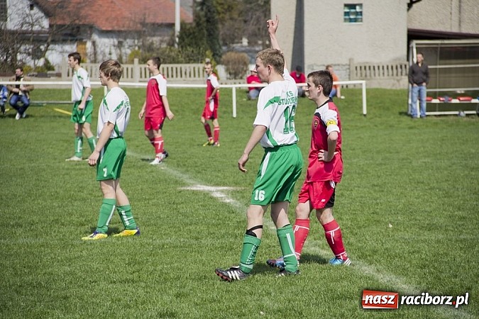 Zdjęcie w galerii na portalu naszraciborz.pl: Emocje, kartki i remis w Studziennej wiadomości z regionu
