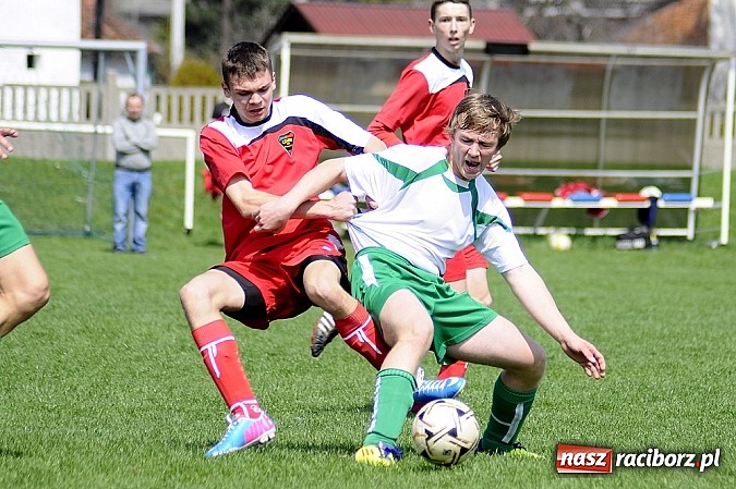 Zdjęcie w galerii na portalu naszraciborz.pl: Emocje, kartki i remis w Studziennej wiadomości z regionu