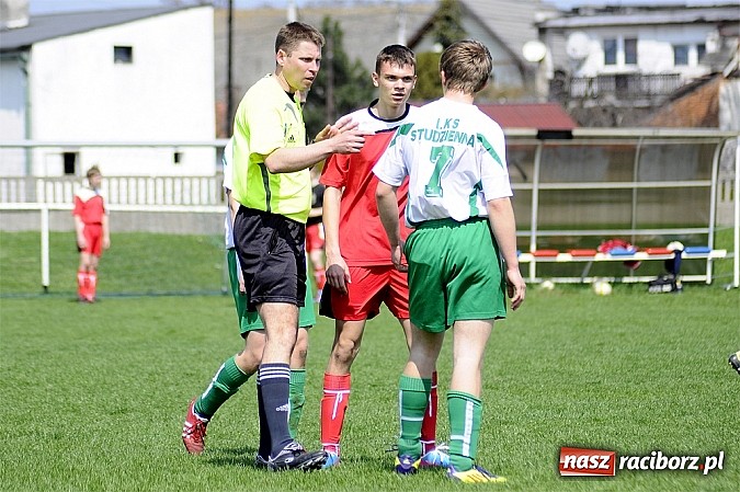 Zdjęcie w galerii na portalu naszraciborz.pl: Emocje, kartki i remis w Studziennej wiadomości z regionu