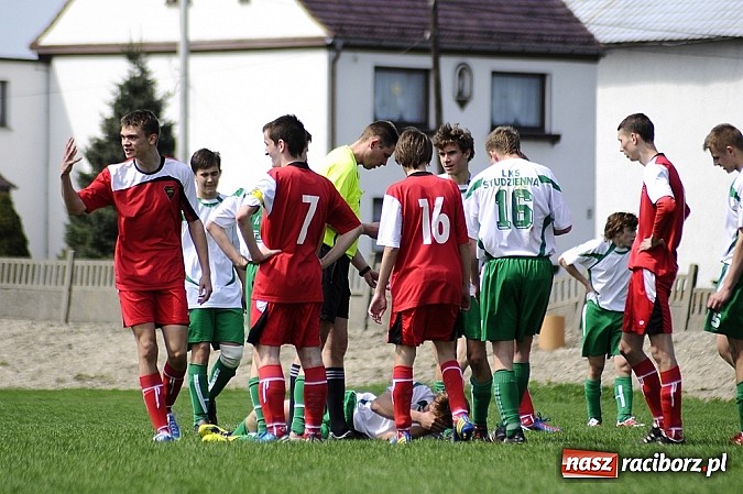 Zdjęcie w galerii na portalu naszraciborz.pl: Emocje, kartki i remis w Studziennej wiadomości z regionu