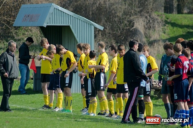 Zdjęcie w galerii na portalu naszraciborz.pl: Podział punktów w juniorskich derbach wiadomości z regionu