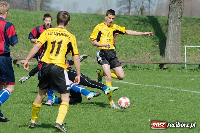 Zdjęcie w galerii na portalu naszraciborz.pl: Podział punktów w juniorskich derbach wiadomości z regionu