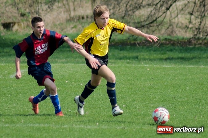 Zdjęcie w galerii na portalu naszraciborz.pl: Podział punktów w juniorskich derbach wiadomości z regionu