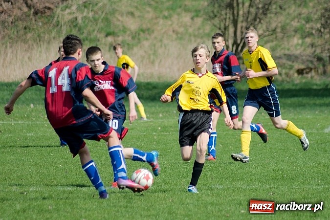 Zdjęcie w galerii na portalu naszraciborz.pl: Podział punktów w juniorskich derbach wiadomości z regionu