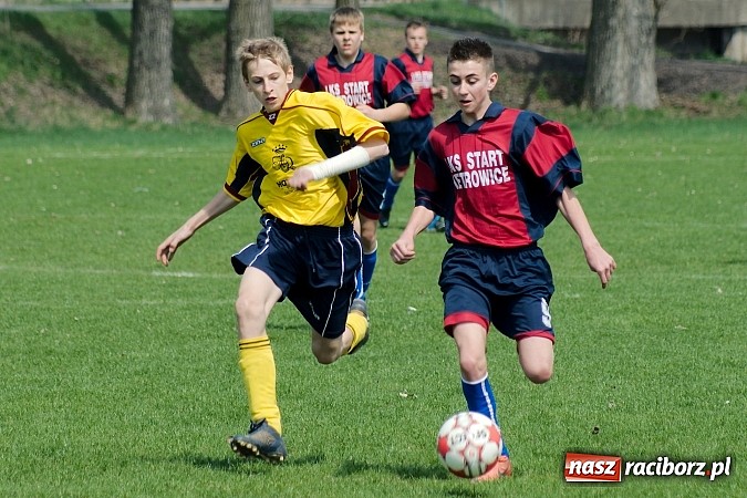 Zdjęcie w galerii na portalu naszraciborz.pl: Podział punktów w juniorskich derbach wiadomości z regionu