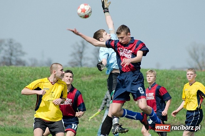 Zdjęcie w galerii na portalu naszraciborz.pl: Podział punktów w juniorskich derbach wiadomości z regionu