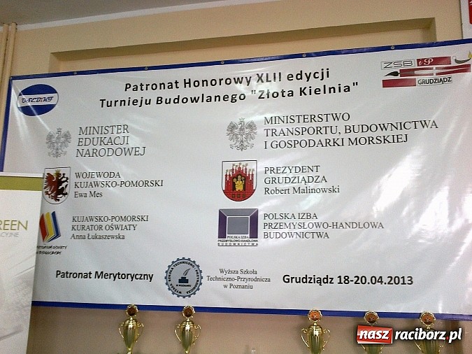 Zdjęcie w galerii na portalu naszraciborz.pl: Ogromny sukces Budowlanki. 1. miejsce w Turnieju Złota Kielnia i Puchar Ministra wiadomości z regionu