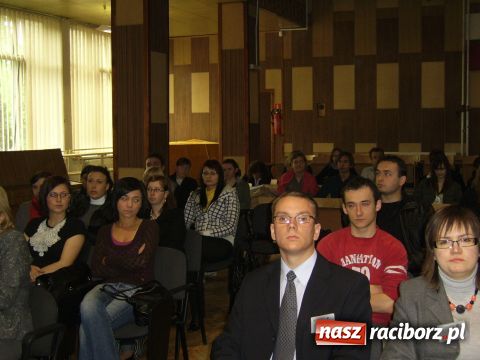 Zdjęcie w galerii na portalu naszraciborz.pl: Buzek - Migalski, niedoszłe starcie wiadomości z regionu