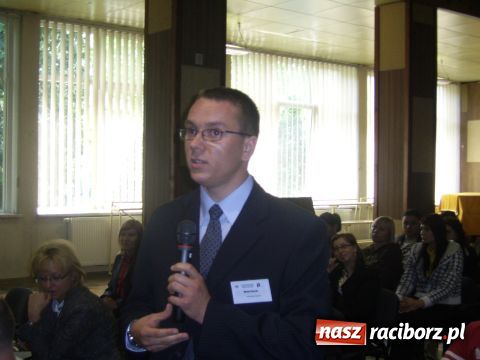 Zdjęcie w galerii na portalu naszraciborz.pl: Buzek - Migalski, niedoszłe starcie wiadomości z regionu