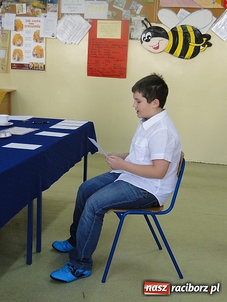 Zdjęcie w galerii na portalu naszraciborz.pl: Zmagania z angielskim alfabetem wiadomości z regionu