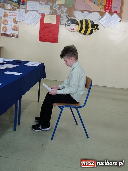 Zdjęcie w galerii na portalu naszraciborz.pl: Zmagania z angielskim alfabetem wiadomości z regionu