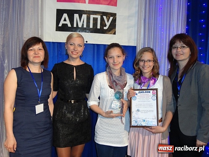 Zdjęcie w galerii na portalu naszraciborz.pl: Dyzio Gimnazjalista triumfuje na Ukrainie wiadomości z regionu