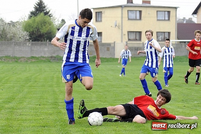 Zdjęcie w galerii na portalu naszraciborz.pl: Trzy punkty juniorów Unii wiadomości z regionu