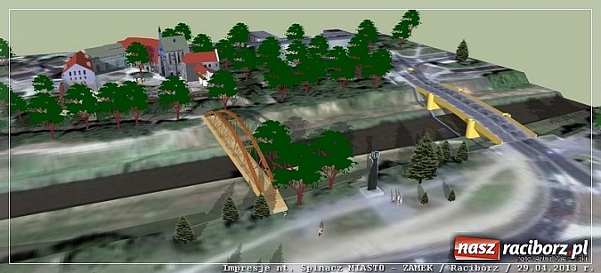 Zdjęcie w galerii na portalu naszraciborz.pl: Tak mógłby wyglądać nowy most na Odrze wiadomości z regionu