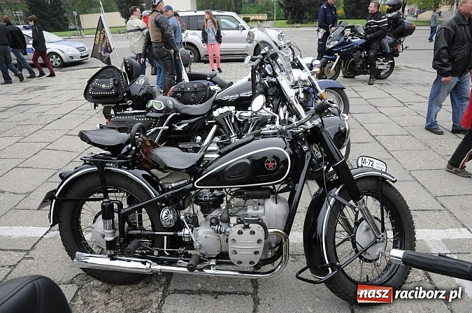 Zdjęcie w galerii na portalu naszraciborz.pl: Sezon 2013 otwarty, czyli doroczna raciborska parada motocyklistów wiadomości z regionu