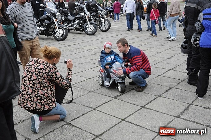 Zdjęcie w galerii na portalu naszraciborz.pl: Sezon 2013 otwarty, czyli doroczna raciborska parada motocyklistów wiadomości z regionu