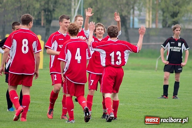 Zdjęcie w galerii na portalu naszraciborz.pl: Juniorzy Rafako rycerzami wiosny. Hat-trick Michała Konieczko wiadomości z regionu