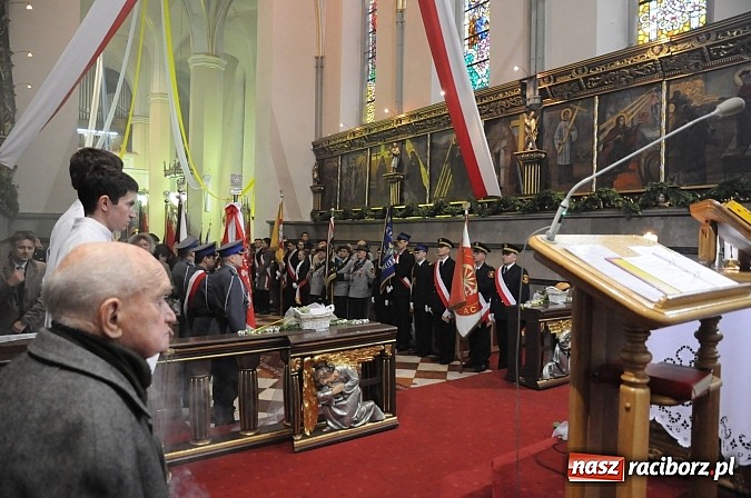 Zdjęcie w galerii na portalu naszraciborz.pl: Obchody uchwalenia Konstytucji 3 Maja wiadomości z regionu