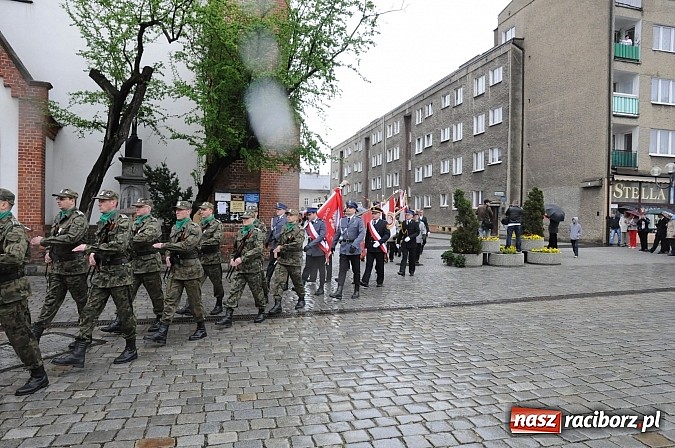 Zdjęcie w galerii na portalu naszraciborz.pl: Obchody uchwalenia Konstytucji 3 Maja wiadomości z regionu