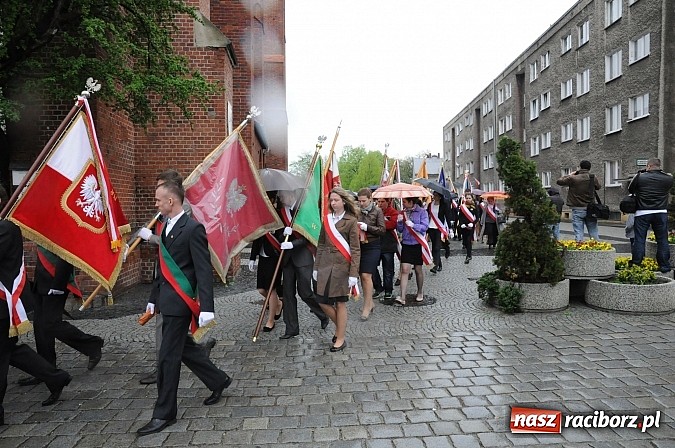 Zdjęcie w galerii na portalu naszraciborz.pl: Obchody uchwalenia Konstytucji 3 Maja wiadomości z regionu