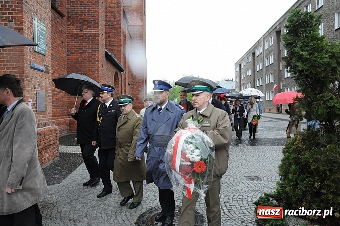 Zdjęcie w galerii na portalu naszraciborz.pl: Obchody uchwalenia Konstytucji 3 Maja wiadomości z regionu