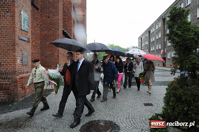 Zdjęcie w galerii na portalu naszraciborz.pl: Obchody uchwalenia Konstytucji 3 Maja wiadomości z regionu