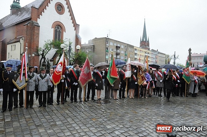 Zdjęcie w galerii na portalu naszraciborz.pl: Obchody uchwalenia Konstytucji 3 Maja wiadomości z regionu