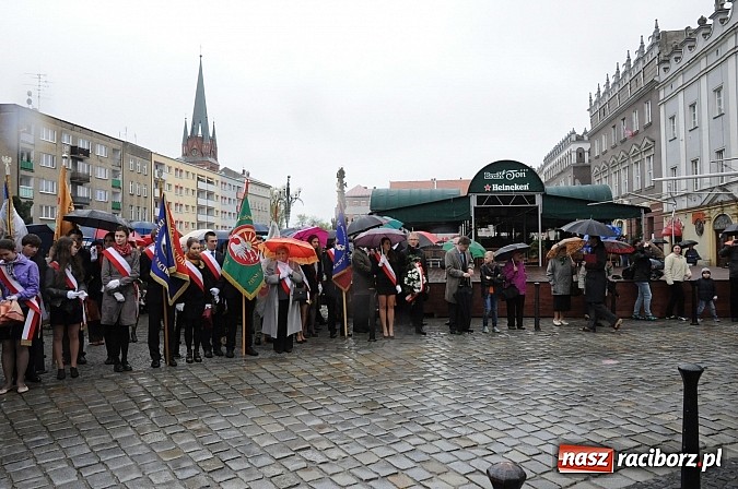 Zdjęcie w galerii na portalu naszraciborz.pl: Obchody uchwalenia Konstytucji 3 Maja wiadomości z regionu