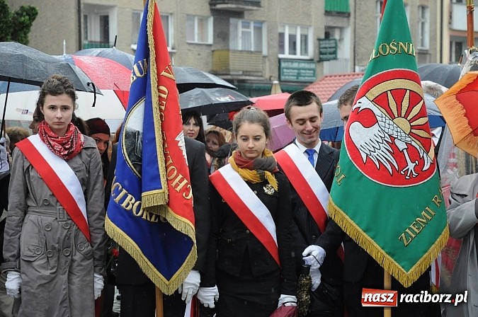 Zdjęcie w galerii na portalu naszraciborz.pl: Obchody uchwalenia Konstytucji 3 Maja wiadomości z regionu