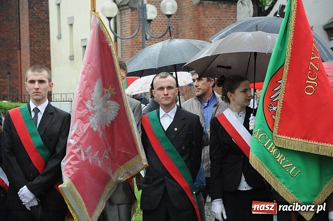 Zdjęcie w galerii na portalu naszraciborz.pl: Obchody uchwalenia Konstytucji 3 Maja wiadomości z regionu