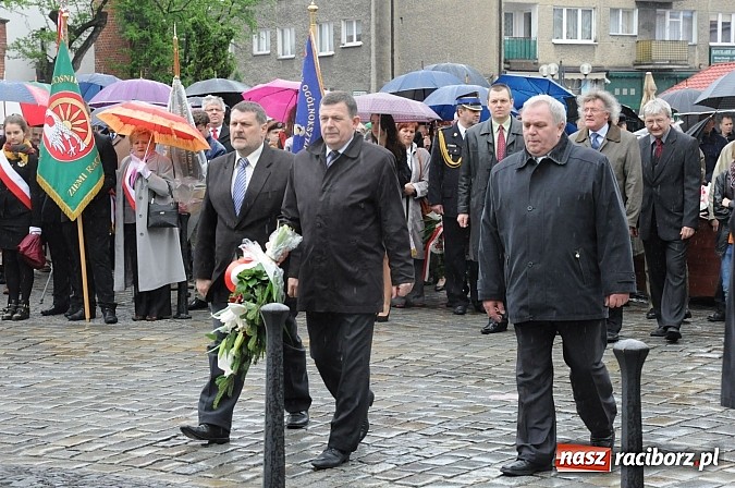 Zdjęcie w galerii na portalu naszraciborz.pl: Obchody uchwalenia Konstytucji 3 Maja wiadomości z regionu